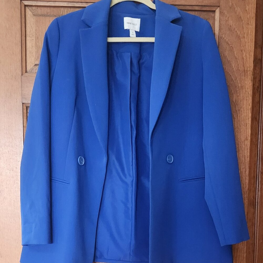 Nine West Blue Blazer - Size 6